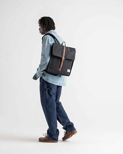 Herschel Unisex City Backpack Black Standard - 16L — view 6