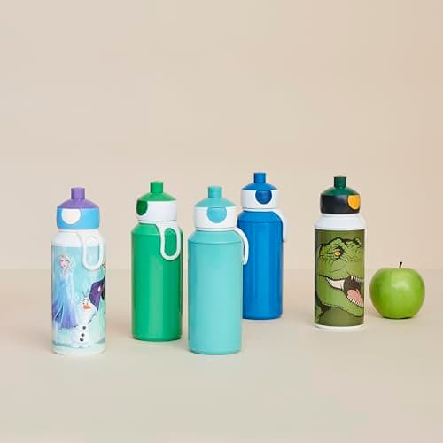 Mepal Drinking Bottle Pop-up Campus, Drinking Bottle, Leak Proof Drink Bottle For School, BPA-free and Dishwasher Safe, 400 ml, Cool mint — view 6