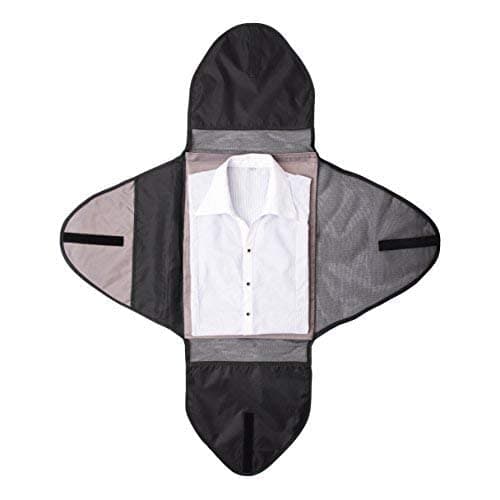 Shonpy 2pcs Garment Packing Folder For Travel Clothes Organizer Travel Garment Bag Luggage Accessory Black — view 2