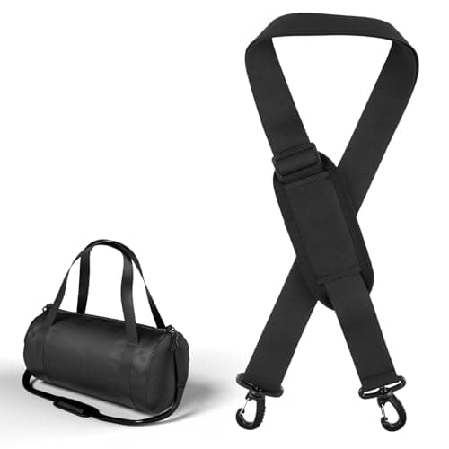 62 Inch Replacement Shoulder Strap with Pad, Adjustable Crossbody Bag Belt