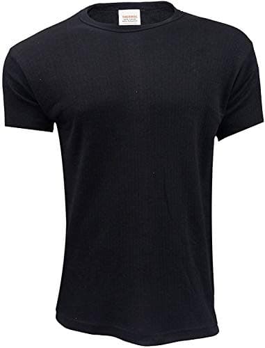 Thread Linens 3 Pack Mens Thermals T Shirt, Body Warmer Base Layer Thermal Underwear Mens Thermal Top for Men Size S-XXL (Black, L) — view 4