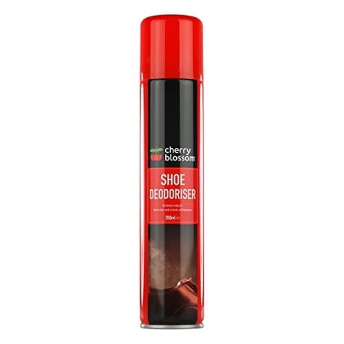 Cherry Blossom Shoe Deodoriser | 200ml | Spray-on deodoriser removes odours and refreshes footwear