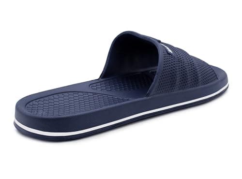 IMTY Womens Sliders EVA Sandal Slippers Ladies Pool Slides Lightweight Beach Flip Flops Bathroom Shower Spa Leisure Sports Slipper (Navy, UK Footwear Size System, Adult, Women, Numeric, Medium, 6) — view 4