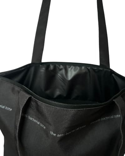 dirty kit Antibacterial Tote - Zip Secured - Eliminates Odour - Kills Bacteria - Machine Washable - Made from Recycled Plastic - GQ and Vogue Recommended — view 6