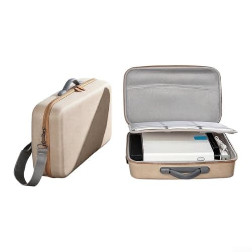 Travel Bag for Liene for pixcut S1 Projector Storage Travel(1558 Khaki) — view 2
