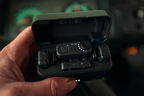 GoPro Wireless Mic Complete Kit (2 TX, 2 RX, Charging Case) - For GoPro/Camera/iPhone/Android, Ultra-Compact, Noise Reduction, Gain Control, Vlogging — view 5