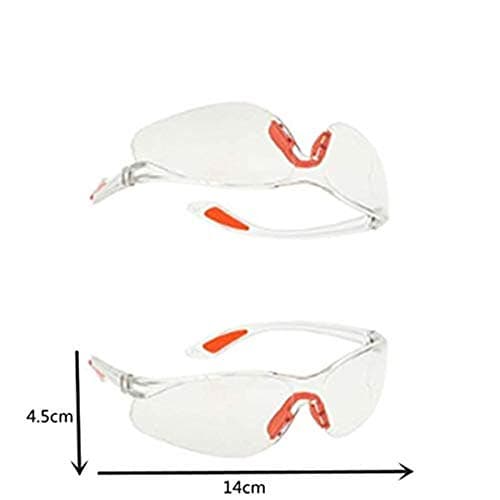 HONGCI 10 Pack Safety Glasses, Clear Goggles, Protection, Shatterproof, Anti-Fog Coating, Unisex, Age 8+ — view 2