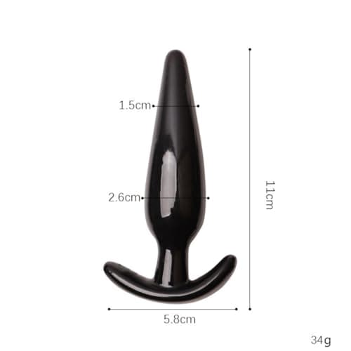 4-Pack Black Elastic Silicone Hip Trainer — view 6