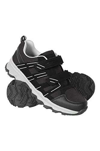 Mountain Warehouse Cannonball Kids Adaptive Shoes Jet Blac 5 — view 2