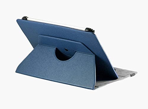 Navitech Blue Faux Leather Case Cover - Compatible With Lenovo Yoga Tab 3 Pro 10 — view 3