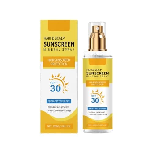 Hair Scalp Sunscreen Scalp Protector Spray,UV Hair Protector Spray,SPF30 Sun Protection Spf, Sun Protection, Non-Greasy UV Protection (1PC)