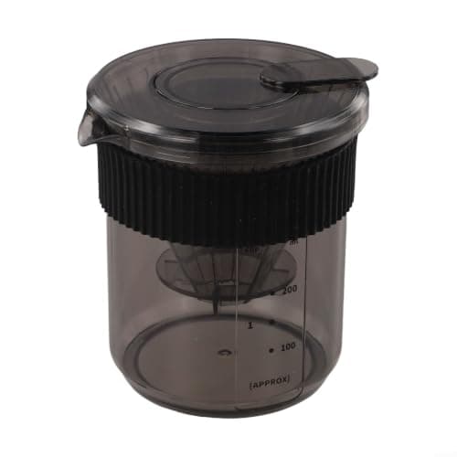 Homeponnew 3-in-1 Coffee Maker with Scale Hand Brewed Pot AS Material 430ml Dripper for Camping Travel UK
