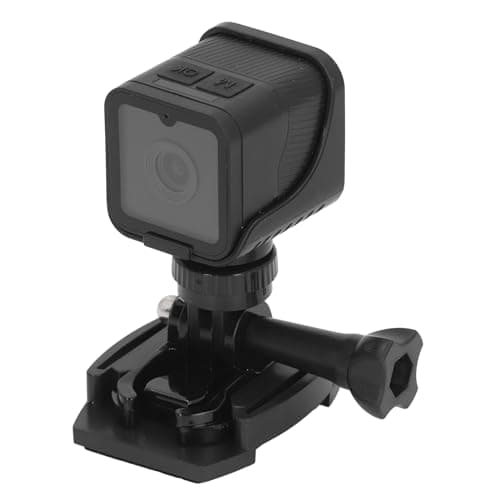 WiFi Action Camera, 1080P IP68 Waterproof Portable Sports Video Camera with Quick Release Bracket, Built in Microphone, HD Small Action Camera for Outdoor Cycling Home Security