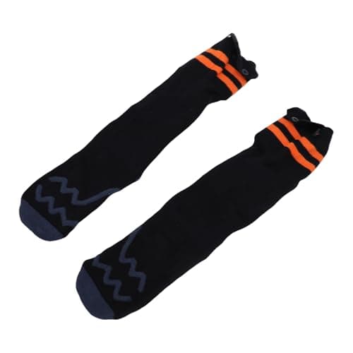 Srliya Smart APP Control Heated Socks for Men Women 4 Heat Levels Battery Heating Socks for Winter Travel Camping Fishing 2 Pairs — view 3