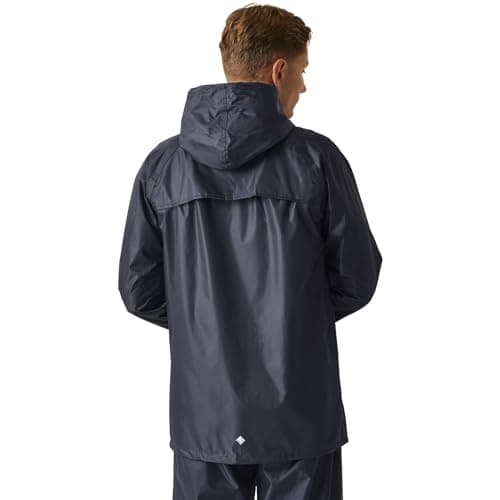 Regatta Unisex Adults Stormbreak Waterproof Jacket Unlined Hooded Rain Coat — view 2