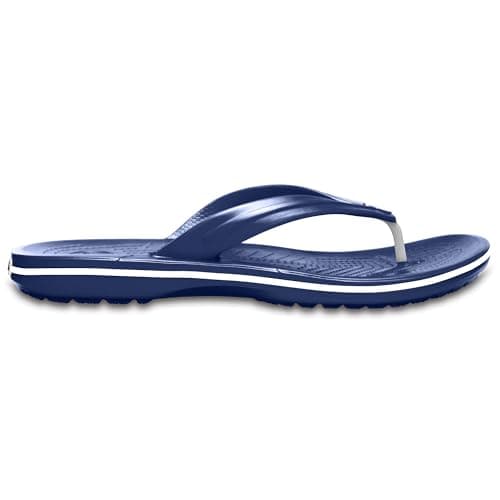 Crocs Unisex Crocband Flip Flip Flops, Navy, 8 UK Men/ 9 UK Women — view 5