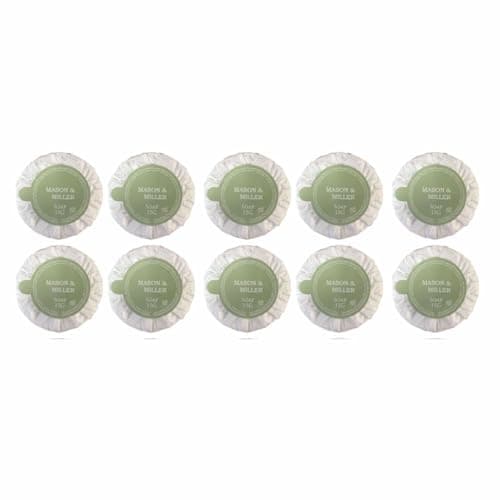 10 x Mason & Miller Tissue Pleated Guest Soaps