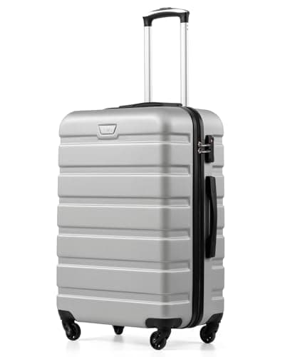 COOLIFE 28 Inch Large Suitcase, ABS+PC, Lightweight Hard Shell Luggage