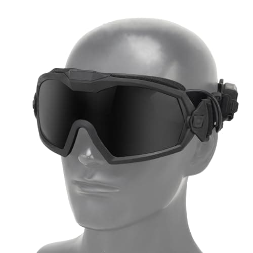 WISEONUS Airsoft Goggles Tactical Anti Fog Paintball Protective Shooting Glasses for CS Hunting Cycling Snowboard Ski Outdoor Sports — view 6