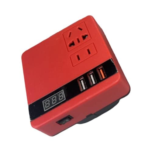 Friendly Battery Inverters Intelligent Voltages Converter Travel Power Adapter Innovative Battery Adapter for Home Overloading Protections Device