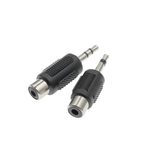 1PCS Female Socket Turn 3.5MM Stereo Plug Audio Adapter 6.3MM Stereo Plug To Socket 2 In 1 Stereo Connector(Lavender) — view 6