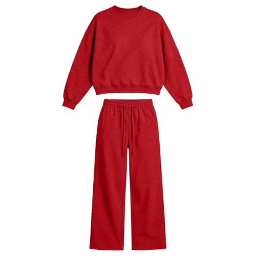 Matching Pjs for Couples Tracksuit Sets Oversized Sweatshirts Sweatpants — view 4
