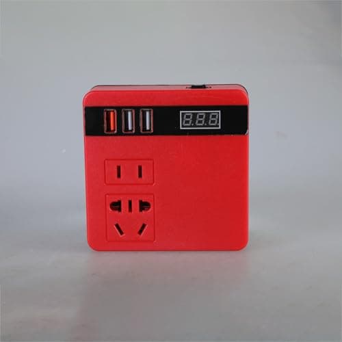 Friendly Battery Inverters Intelligent Voltages Converter Travel Power Adapter Innovative Battery Adapter for Home Overloading Protections Device — view 4