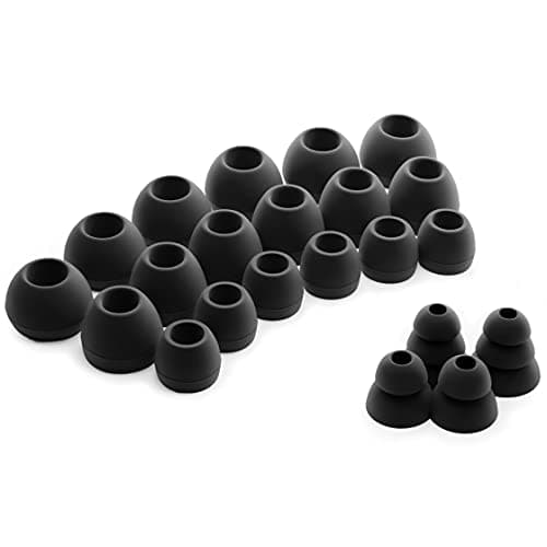 Okuli Set of 22 Silicone EarBuds Ear Tips For Earphones (Small, Medium, Large)