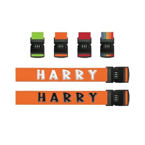 Lockable Personalised Luggage Strap for Suitcases Travel Belt Tag 8