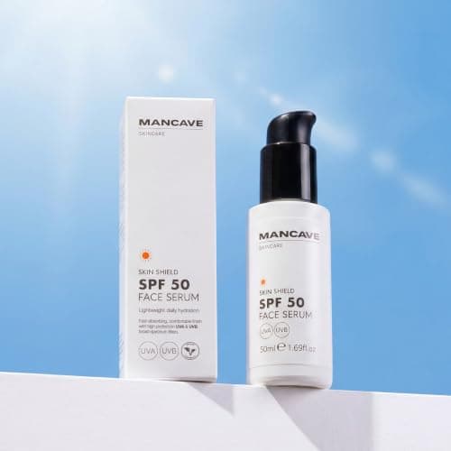 ManCave SPF 50 Anti-Ageing Moisturiser 50ml, Mens Face Moisturiser — view 2
