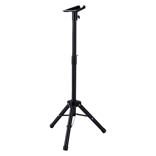 OVAQUIXI Adjustable Tripod Stand Aluminum Alloy Satellite Dish Tripod Stand Height Adjustable 23.6 to 47.2 Inch Quick Lock Knob Windproof for Gen 3 Outdoor Camping RV Boat Lawn — view 2