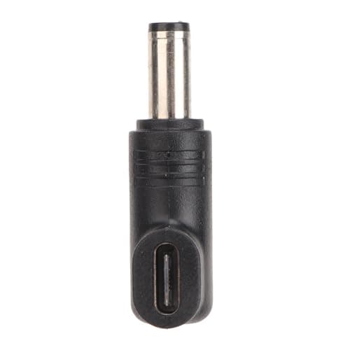 Purokise USB C to DC Adapter, 5.5x2.1mm 100W PD 90 Degree Angled Connector — view 2