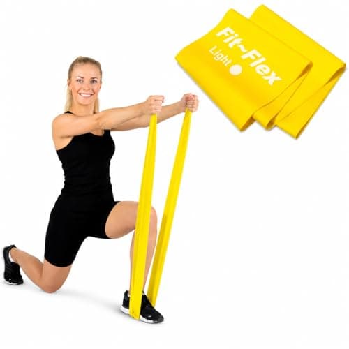 Fit-Flex Resistance Band - 2m - 3 Flex Options - Strength, Stretch, Rehab (Light)