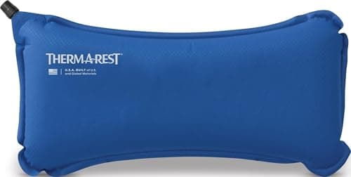 Therm-a-Rest Lumbar Travel Pillow, Polyester, Nautical Blue