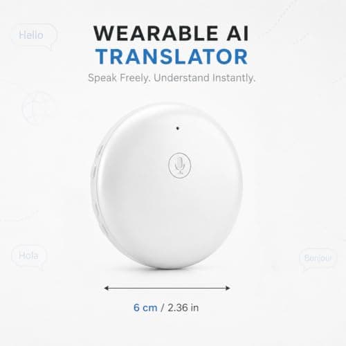 Smart Wearable Translator,Real‑Time Translation,Language Translator Device — view 6