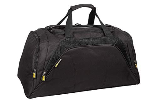 Large Sports & Travel Holdall Duffle Bag – 82L, Adjustable Shoulder Strap, Multiple Compartments | Mens Travel Bag for Gym & Trips
