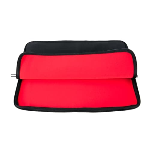 ZENO Laptop Sleeve Case Protective Soft Padded Zipper Cover Carrying Computer Bag Compatible for Notebook Chromebook MacBook Pro MacBook Air (Black) (13.3") — view 3