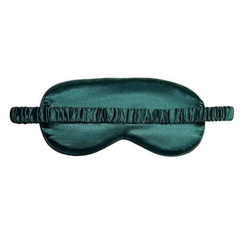 WESTEND CHOICE Sleep Mask 2 Pack Soft Satin Silk Eye Mask for Men Women Eye Blindfold for Travel Light Blocking Night Sleep Mask Comfortable Blackout Sleeping Mask (Dark Green) — view 2