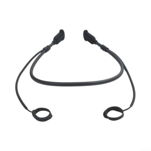 Minimalist Wireless Earphone Rope for Daily Commute Travel(Black Black) — view 4