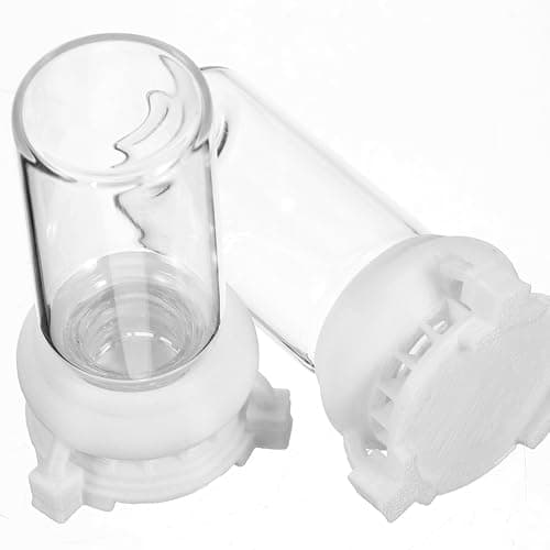 Adorainbow 2pcs Ant Water Feeder Cup 10ml Glass Plastic Portable — view 3