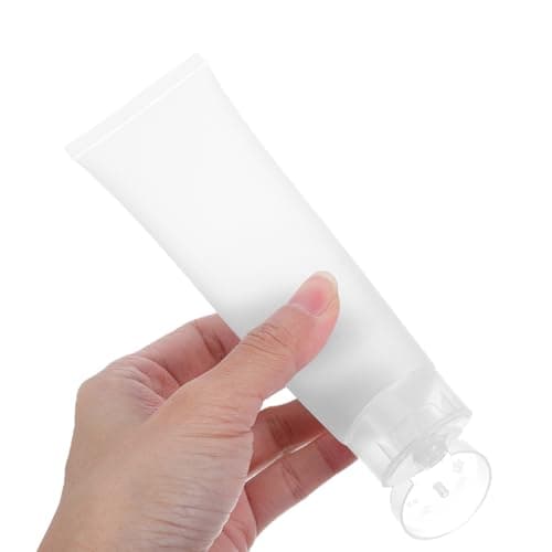 NUOBESTY Travel Size Containers 100ml Leak-resistant Refillable Pe Tubes for Cosmetics and Lotions, Portable Empty Travel Bottles Suitable for Airport and Outdoor Use — view 3