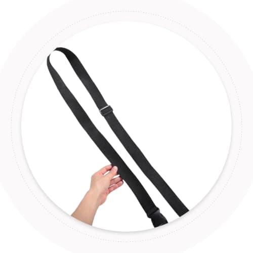 DEARMAMY Adjustable Yoga Mat Strap, 4pcs Luggage Belt with Quick Release Buckle Sturdy Pp Webbing Material, Versatile Multi-functional Carrier Strap for Travel and Outdoor Use — view 4