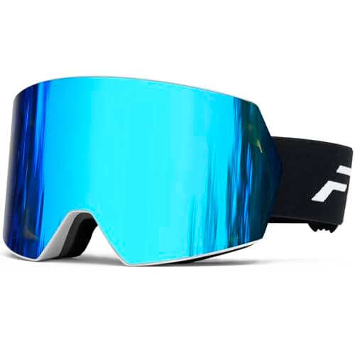 FMY OTG Ski Goggles,Snowboard Goggles for Men,Women & Youth Anti Fog