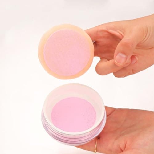 Loose Powder Box Elastic Mesh Large Capacity Plastic Portable — view 3