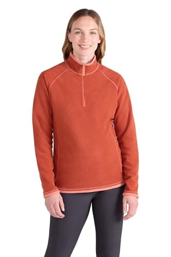 Mountain Warehouse Montana Womens Fleece Jumper Burnt Or 16