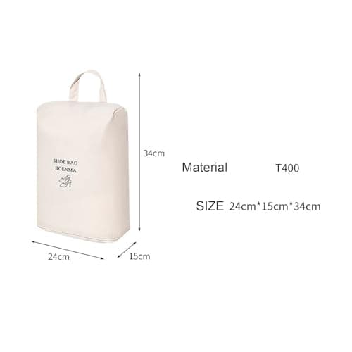 2 Pack Travel & Home Shoe Storage Bags - Sealed, Waterproof, Breathable, Odor-Free for Shoe Organizing, Pink, Travel — view 2