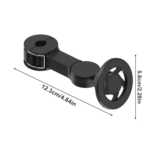 Headrest Phone Mount - Magnetic Adjustable Phone Holder For Back Seat, Quick Installation Multi-Purpose Car Mount For Phones And Bags Magnetic Headrest Phone Mount - Adjustable Back Seat Phone Holder — view 5