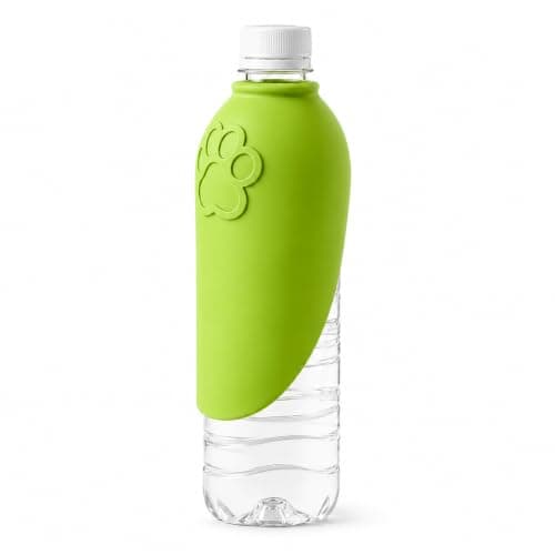 LUPO Portable Dog Water Bottle Attachment, Slip-On Travel Bowl for Walks