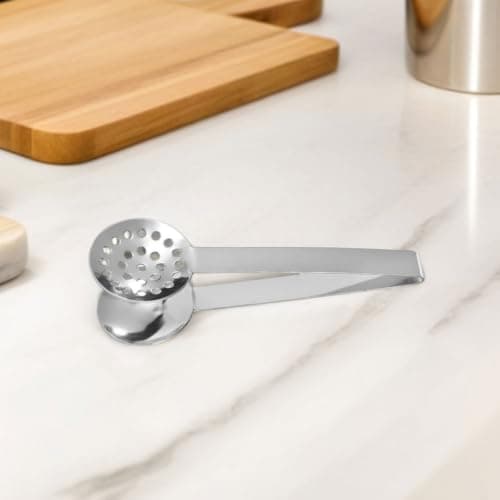 2pcs Stainless Steel Sugar Tongs for Tea Bags, Ice Cubes and — view 5
