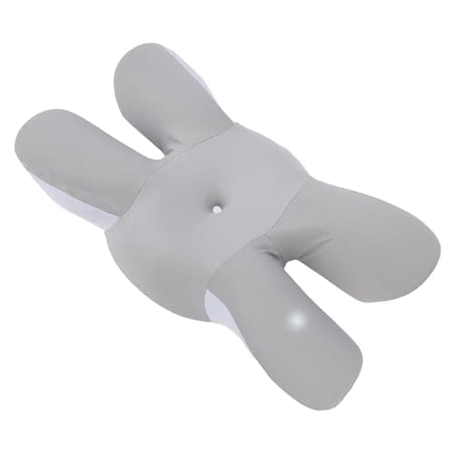 Tbest Neck Pillow with Slow Rebound Support (Grey)